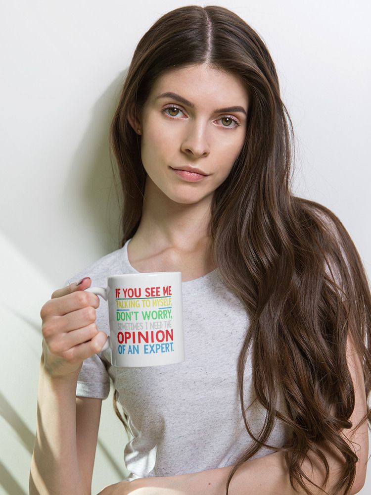 Expert Opinion White Glossy Mug product image (18)