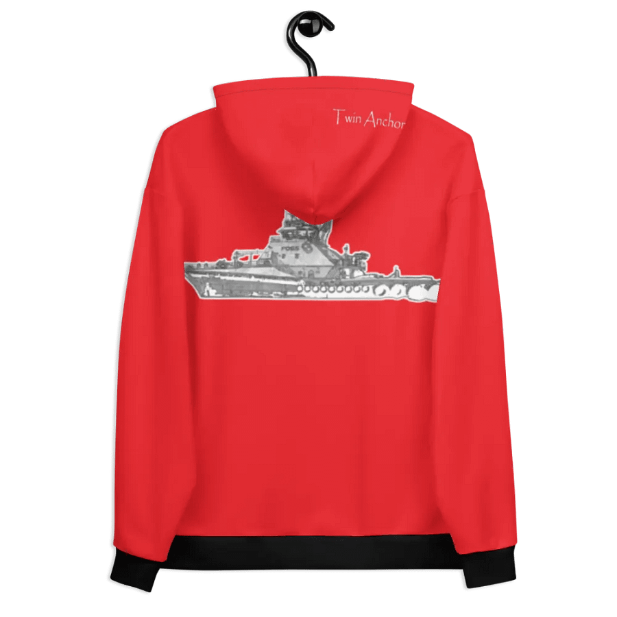 Red Foss tug Sketch Hoodie product image (11)