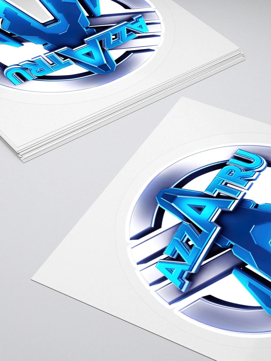 AZZATRU Logo Sticker product image (10)