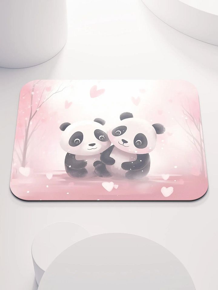 Kawai Valentine Panda Pink Heart product image (1)