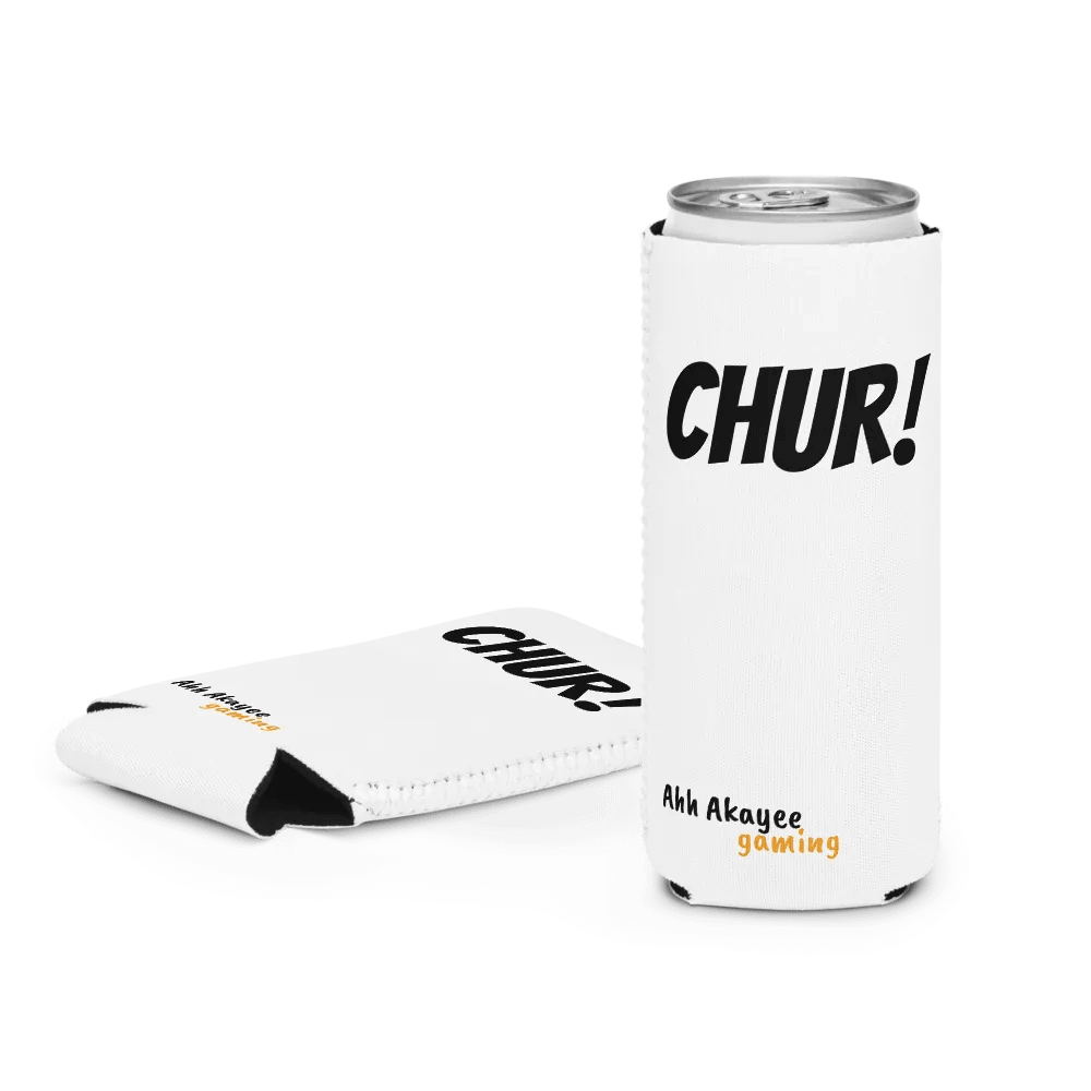 Slim Ahh Akayee Can Cooler 