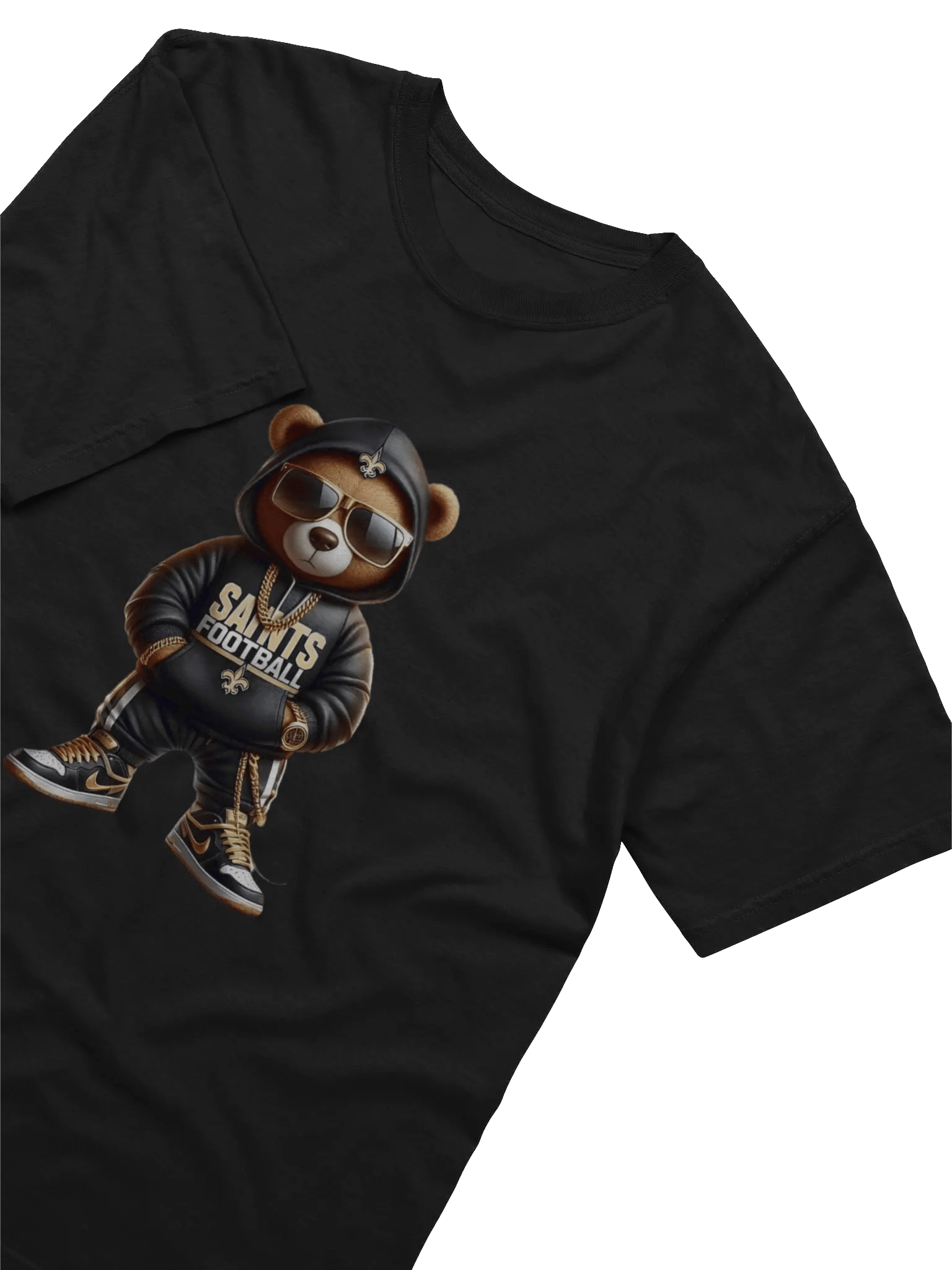 Saints Football Teddy Bear T-Shirt product image (14)
