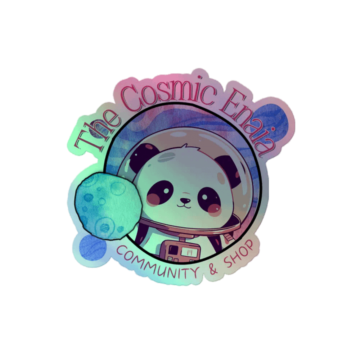Cosmic Logo Holo Sticker product image (2)