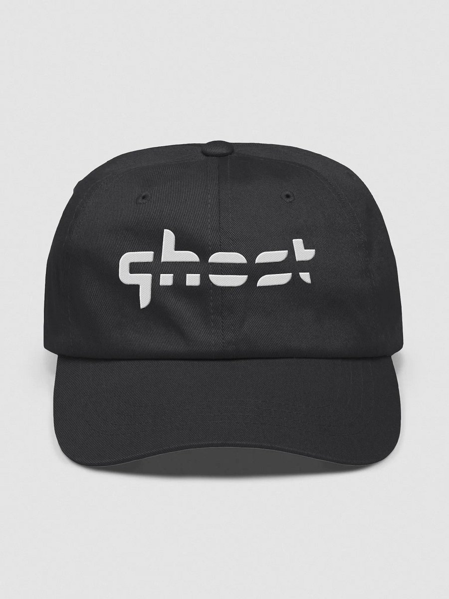 Ghost black dad hat product image (1)