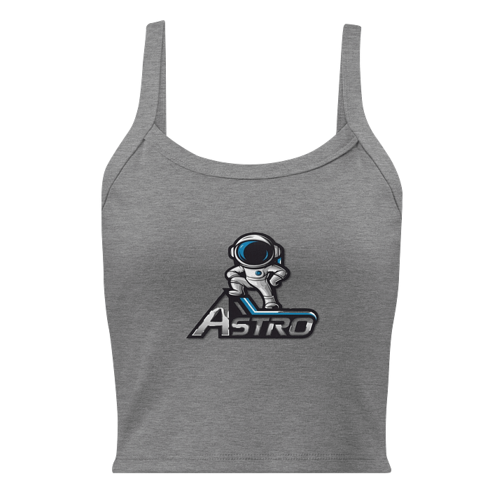 Women’s Micro-Rib Tank Top Astro Design – Stretch Fit XS-2XL product image (1)