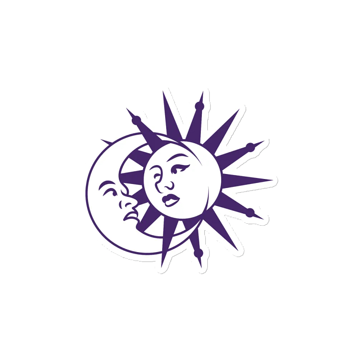 Celestial Faces Die-Cut Magnets product image (2)