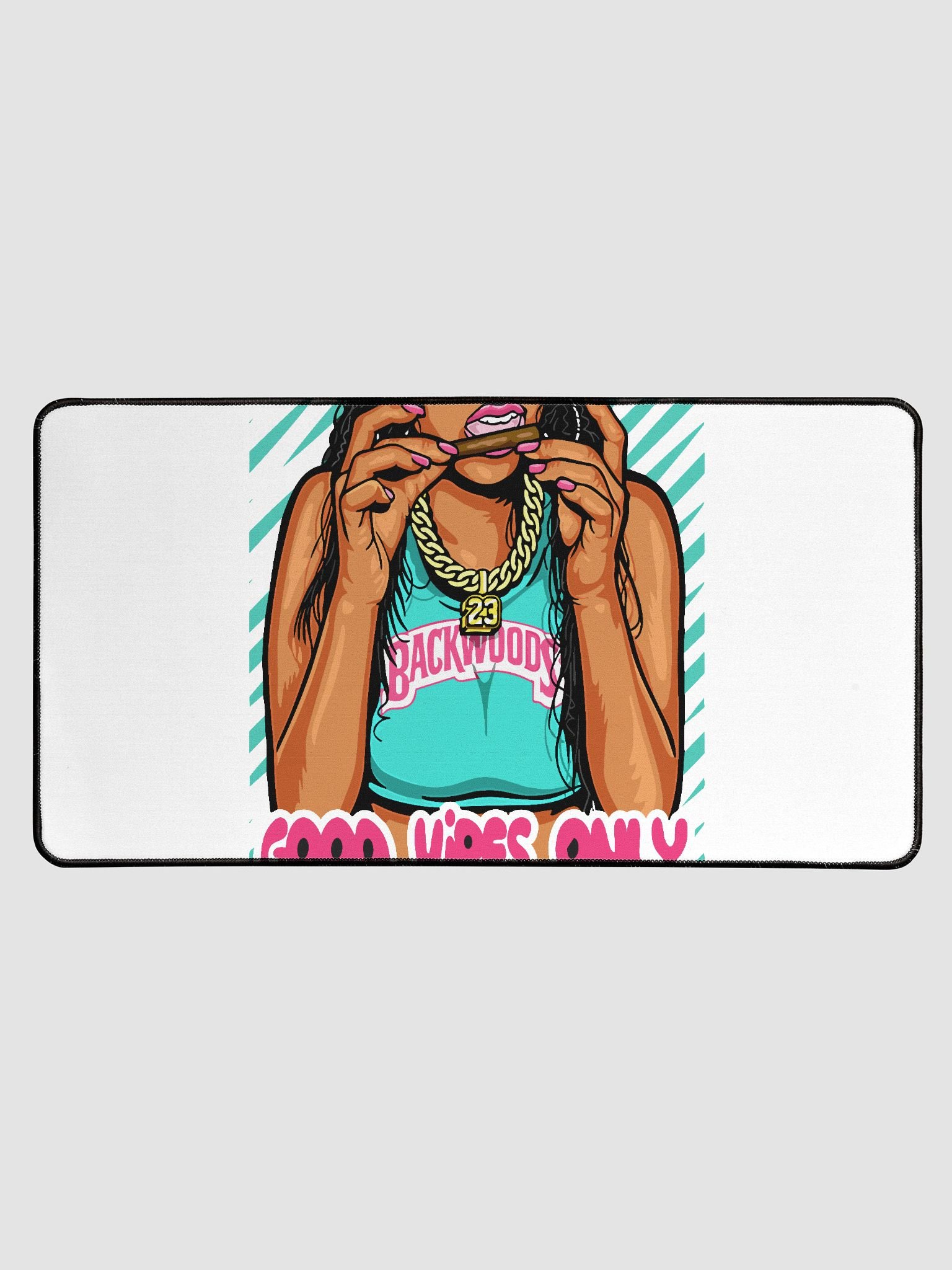 Good Vibes Only Desk Mat product image (1)