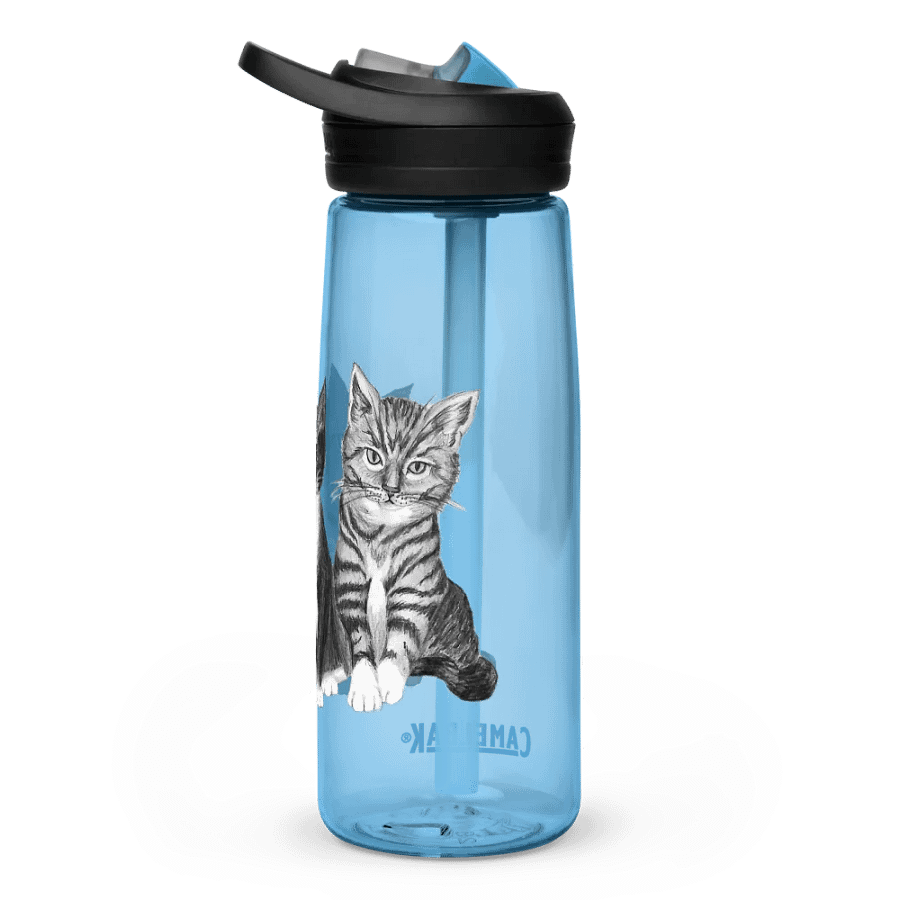 Kittens Drawing Water Bottle Straw product image (61)