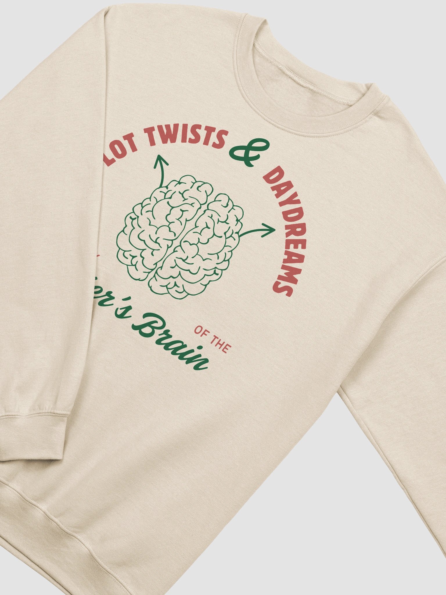 Writer's Brain Anatomy Crewneck Sweatshirt product image (4)
