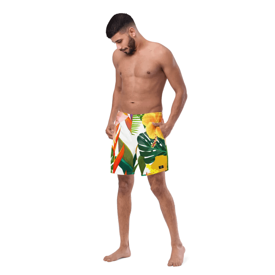 Tropical Paradise Swim Trunks product image (6)