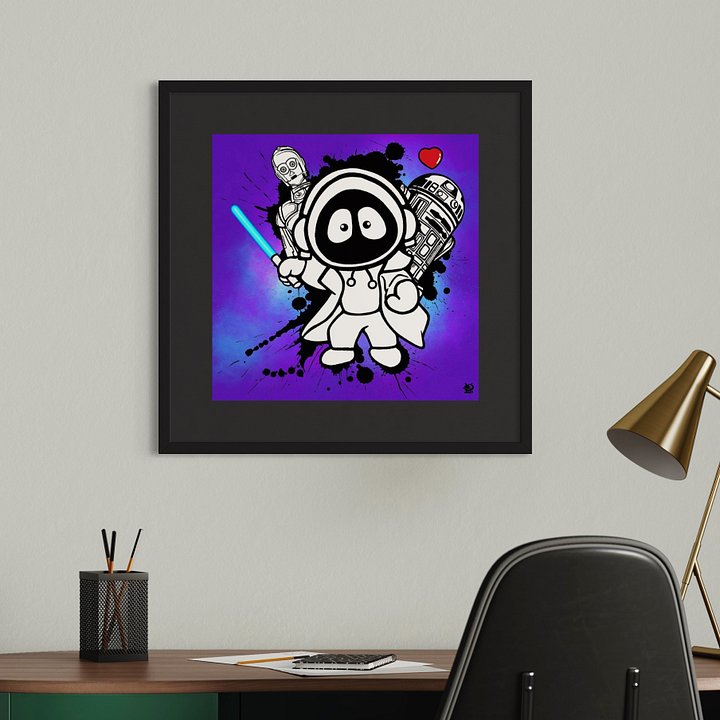 Hoodie Boy - May the Love Be With You (Limited Edition Print) product image (2)