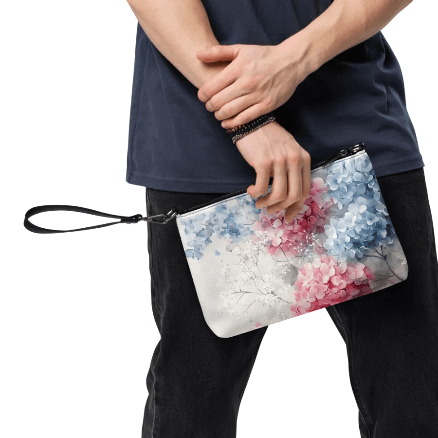 Dreamy Hydrangea All-Over Print Crossbody Bag product image (8)