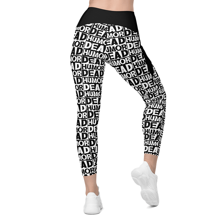 Checkerprint Crossover Leggings product image (2)