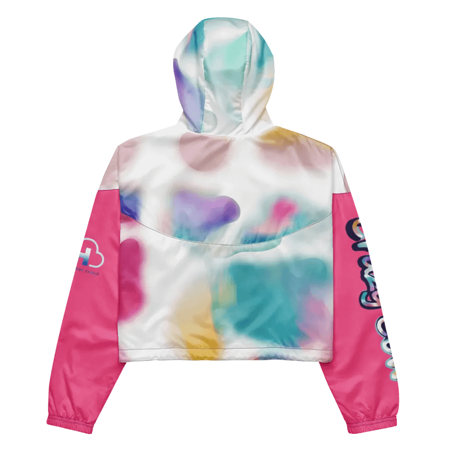Crazy Cow Women's Cropped Windbreaker product image (4)