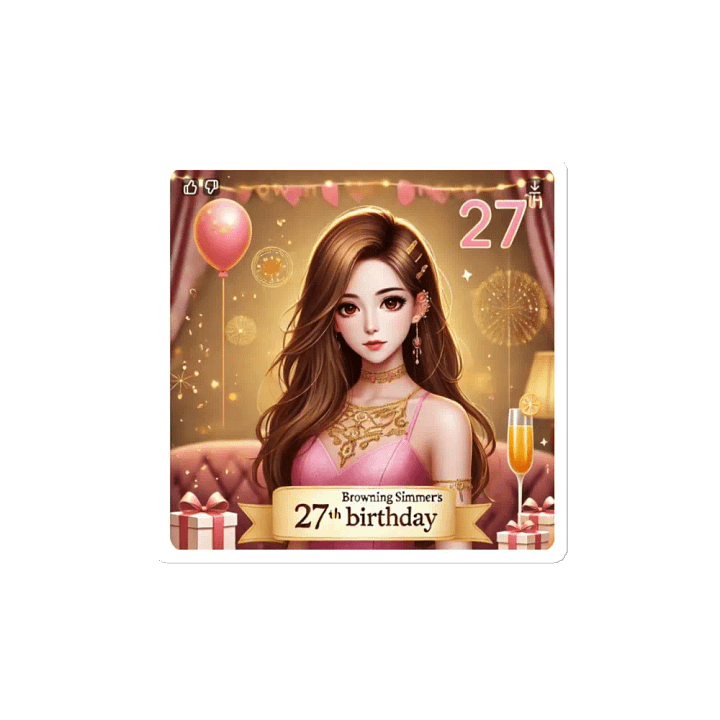 BrowningSimmer 27th Birthday product image (2)