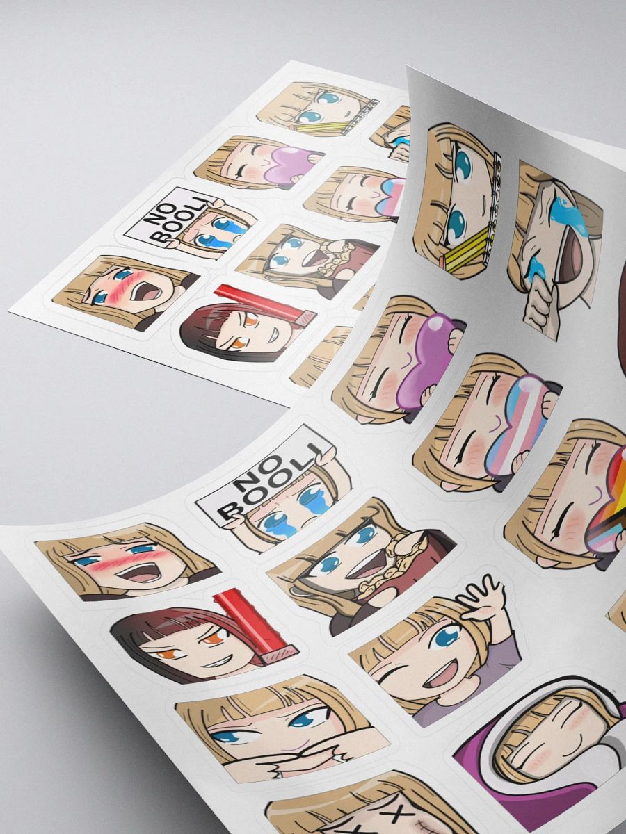 Viztee Emote Stickers product image (4)