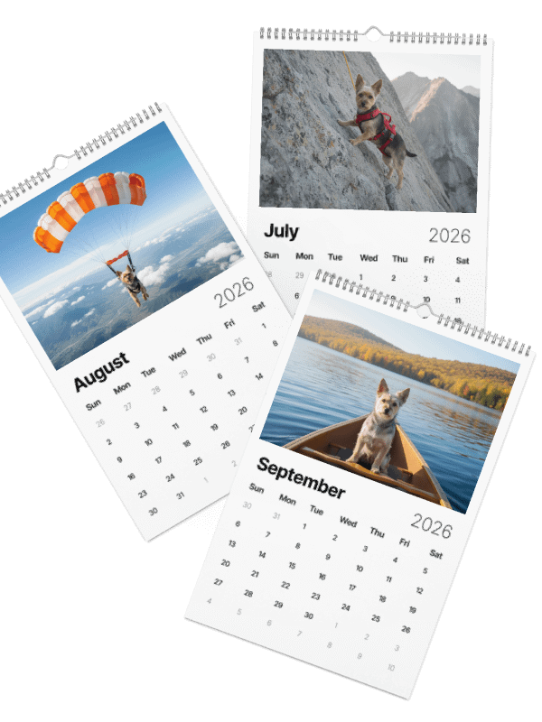 Marley's AI Adventures Wall Calendar (2026) product image (3)