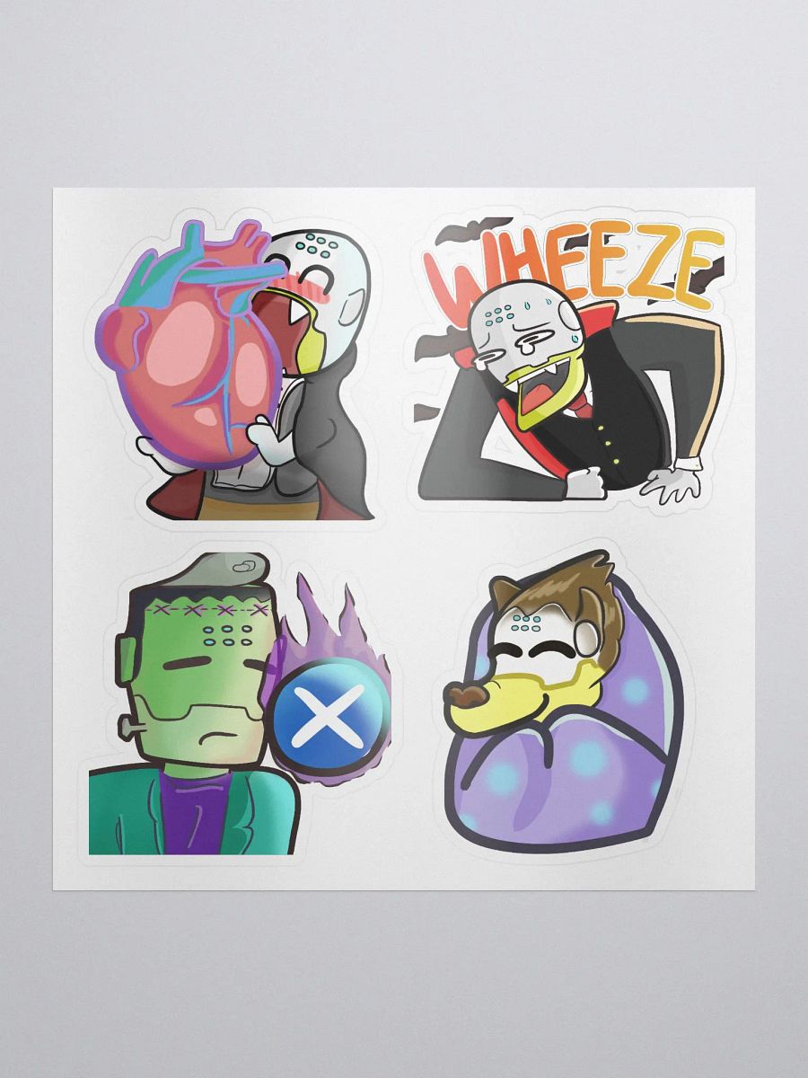 Zen Halloween Stickers product image (1)