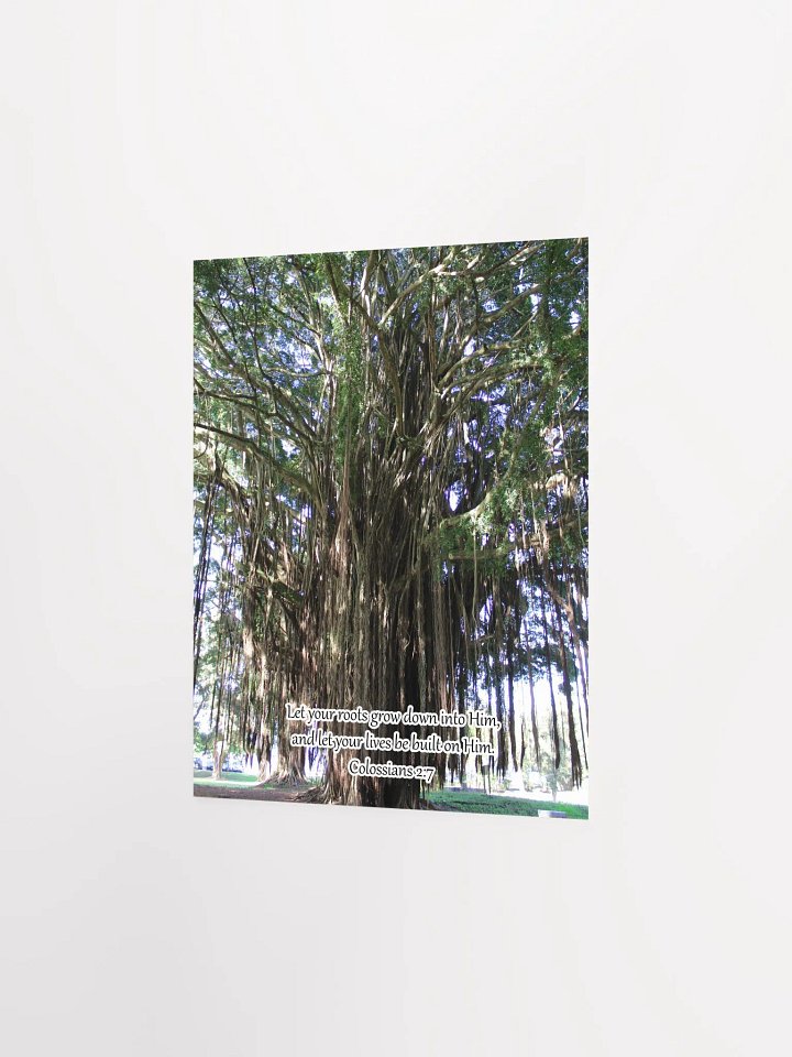 Let your roots grow into Him - Print product image (2)