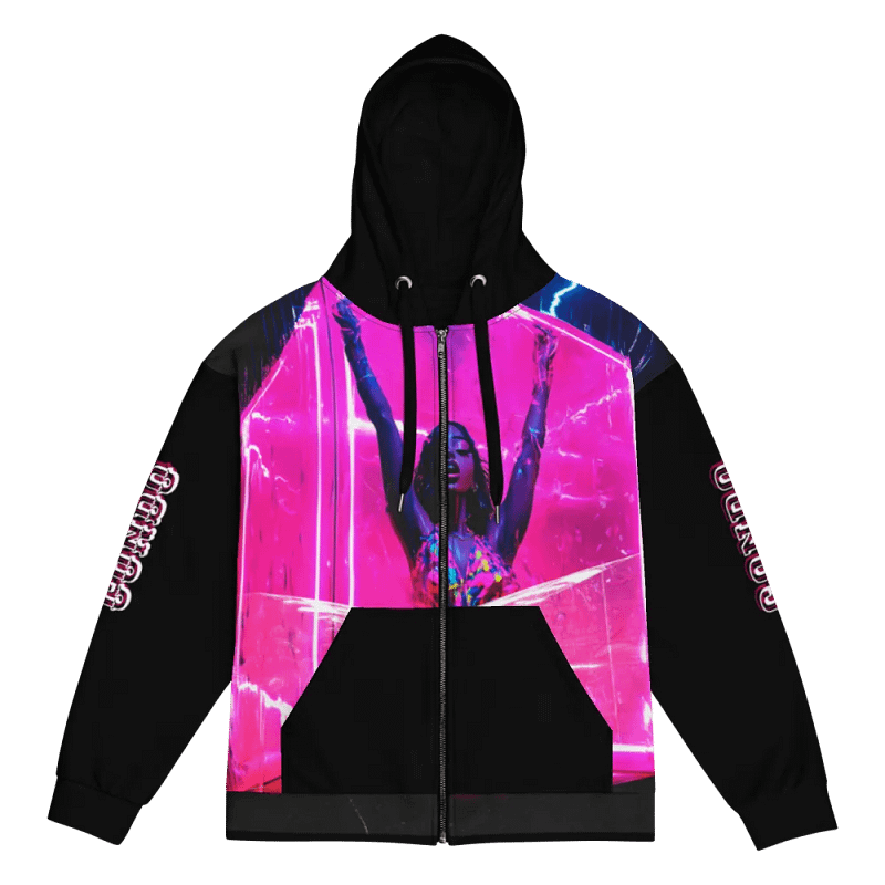 BONI FAAS - CONDO Electric Dreams Recycled Zip Hoodie