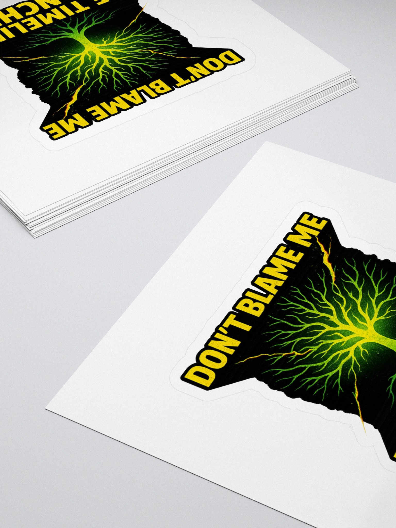 Don’t Blame Me, The Timeline Branched – Sticker (Timeline Trauma Collection) product image (4)