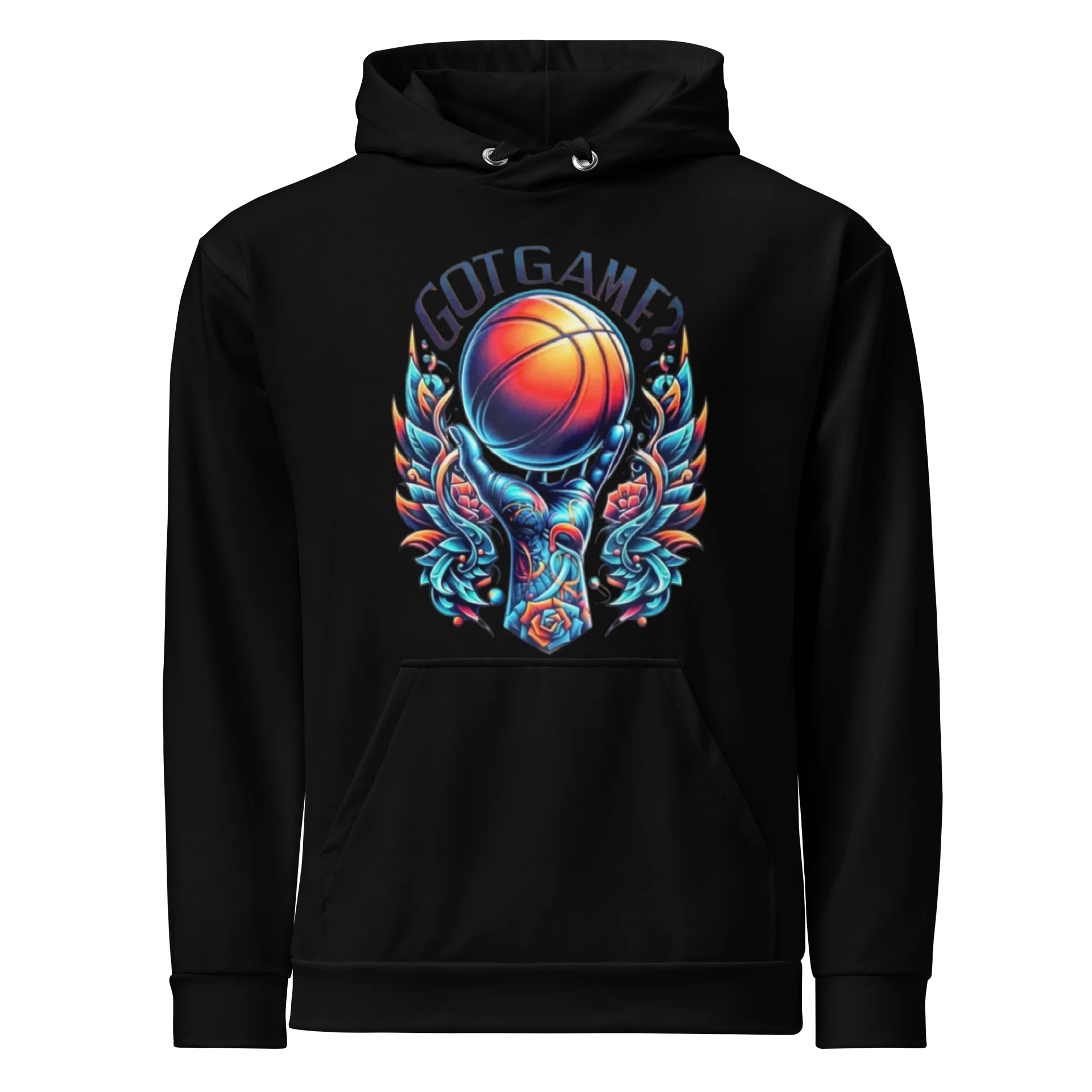 GOT GAME HOODIE BLACK product image (1)