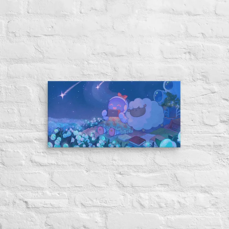 Noodle Collection - Cozy Gaming Friends Canvas Print product image (2)