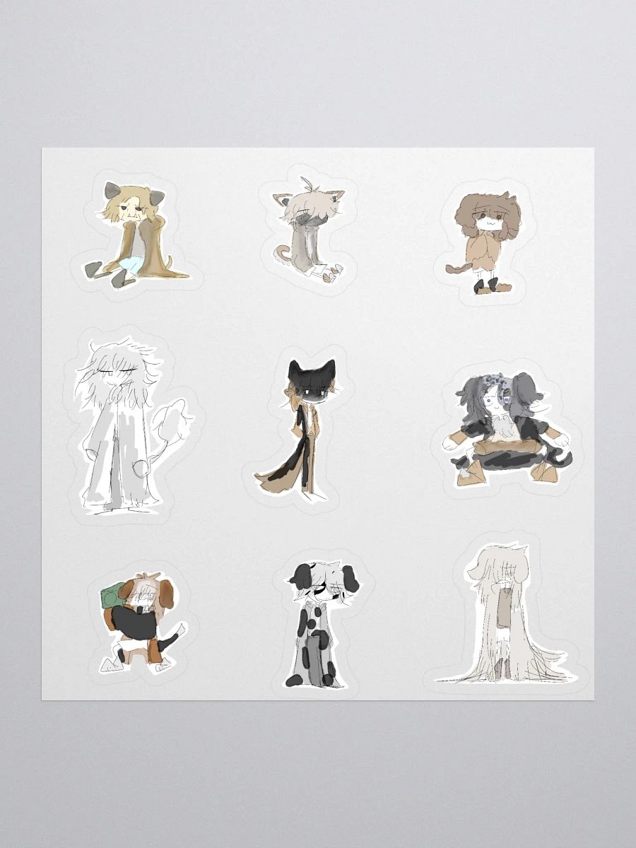365!! daily character dictionary dog stickers product image (1)