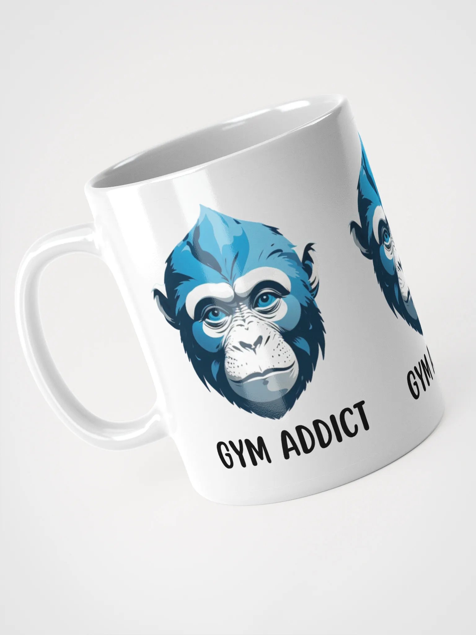 Gym Addict Gorilla Mug product image (7)