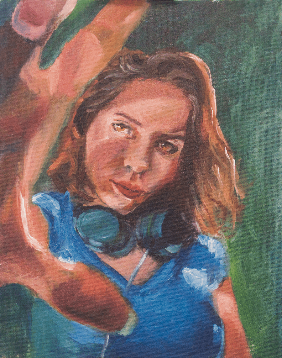 Hand and Headphones Study product image (1)