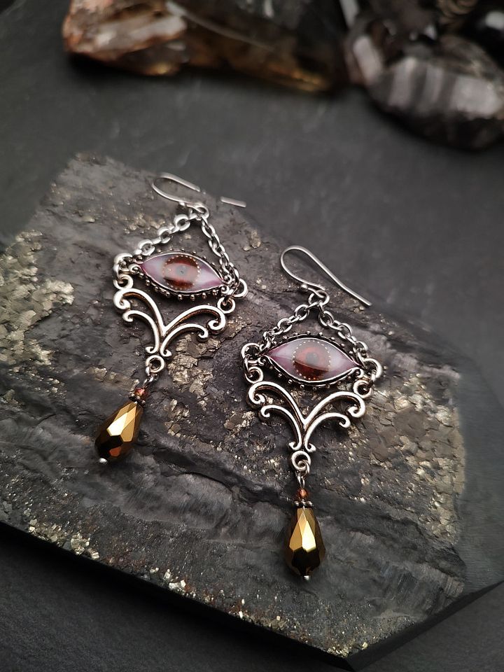 Earrings Eyes - Earth Guardian product image (1)