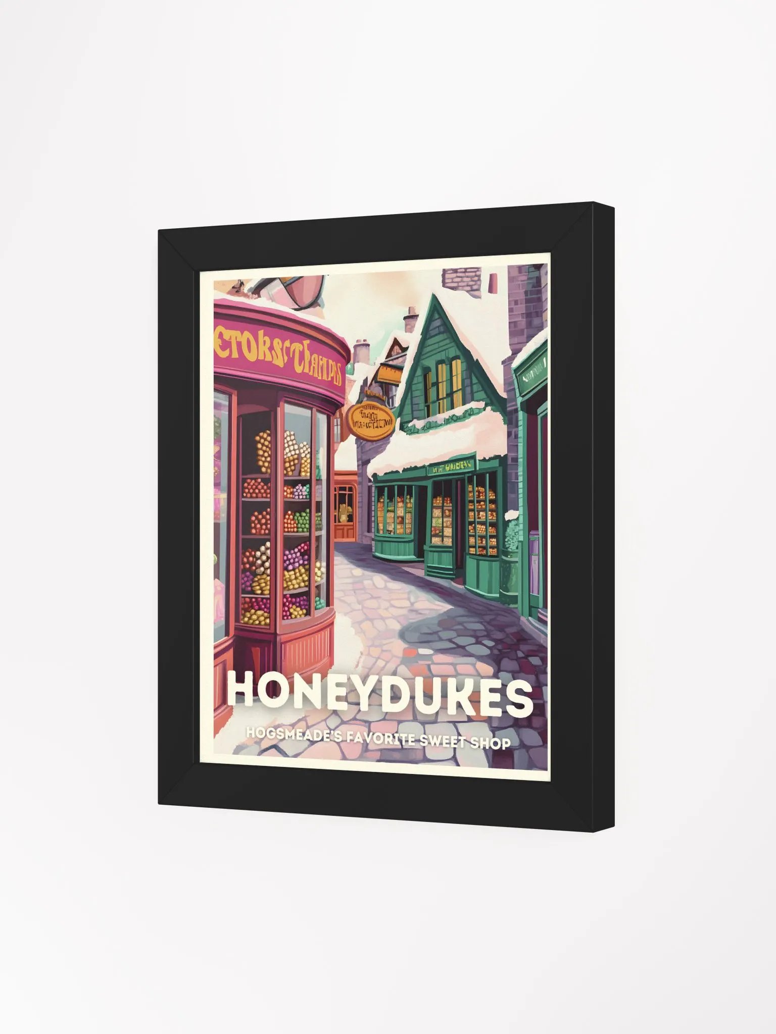 Honeydukes Sweet Shop Vintage Travel Poster product image (3)