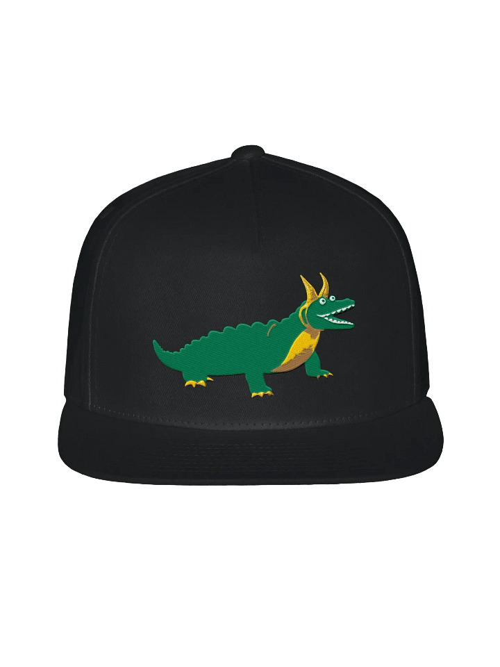 Crocodile Loki inflatable toy pool Snapback Cap product image (2)