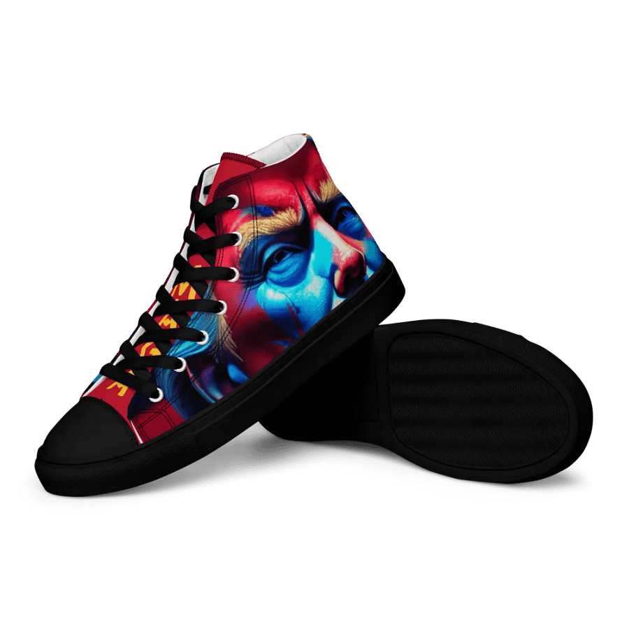 Blue and Red Mens High Tops product image (12)