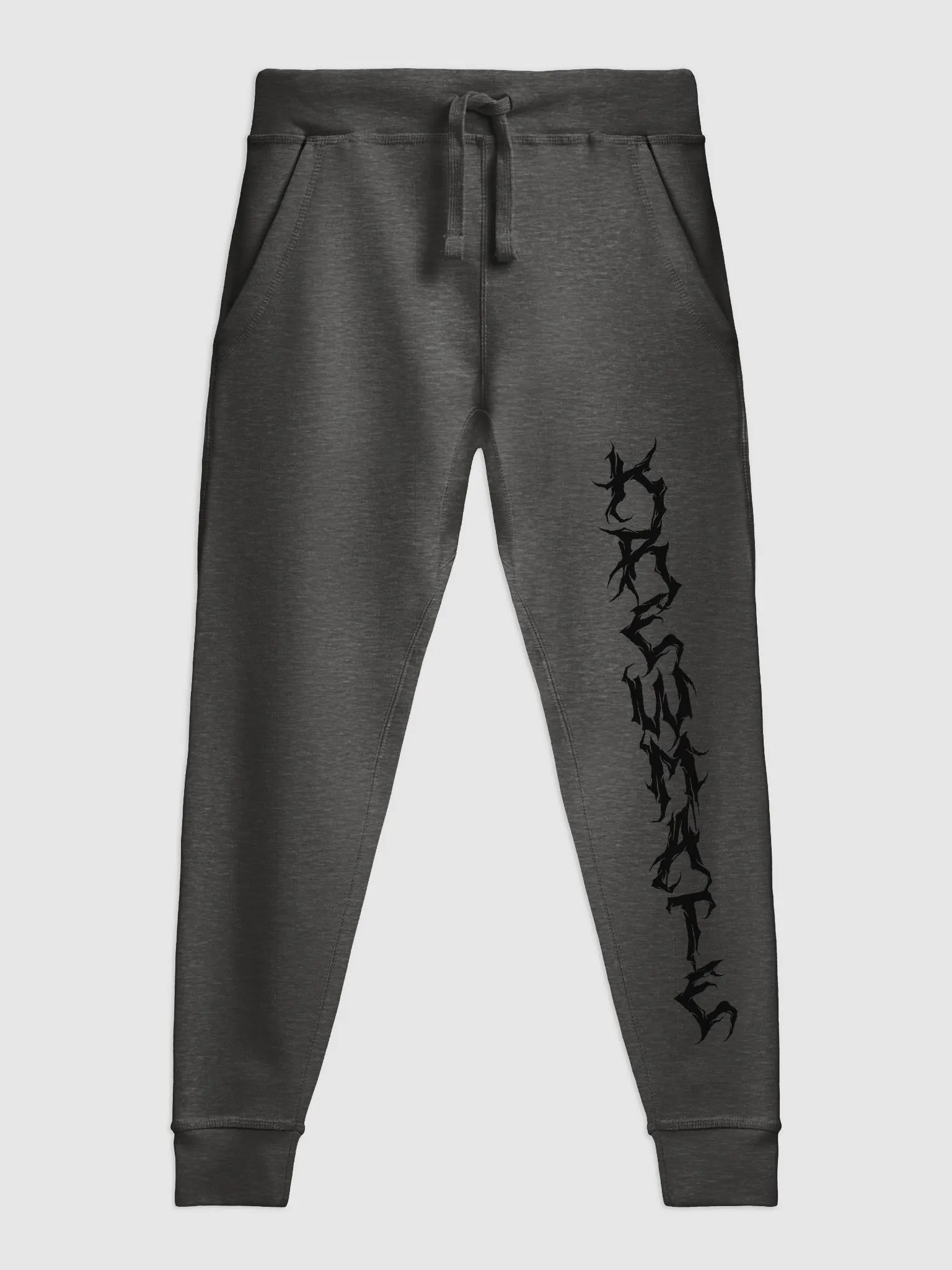Metal Krewmate Fleece Joggers (Black Logo) product image (1)