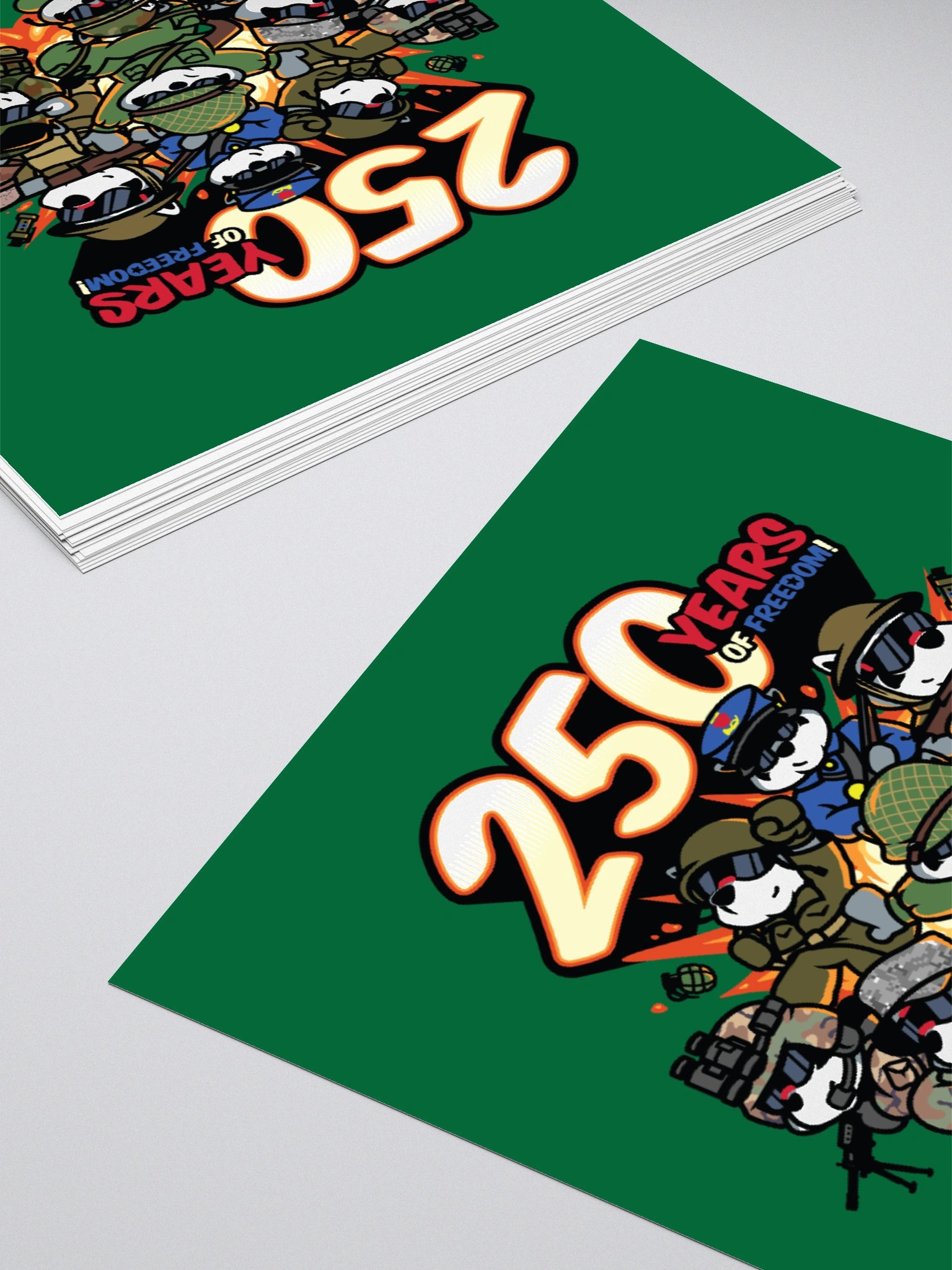 250 Years Of Freedom Sticker product image (12)