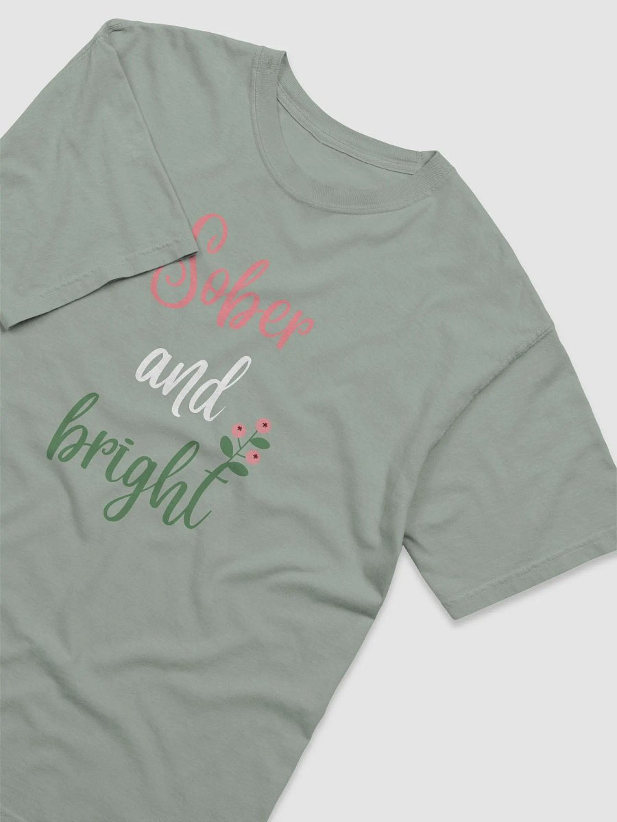 Sober & Bright - Sobriety Merry Christmas T-Shirt product image (10)