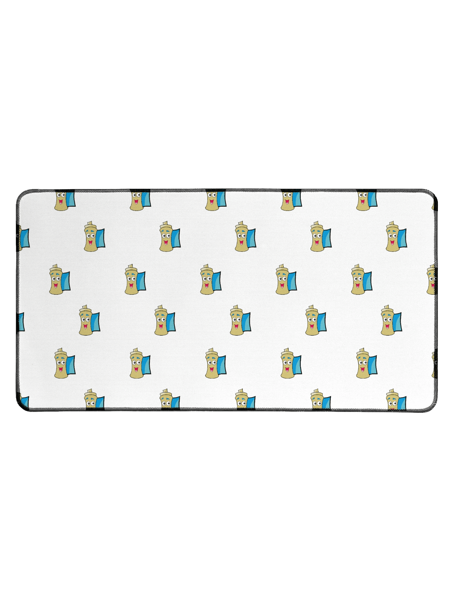 Whimsical Faces Desk Mat product image (1)