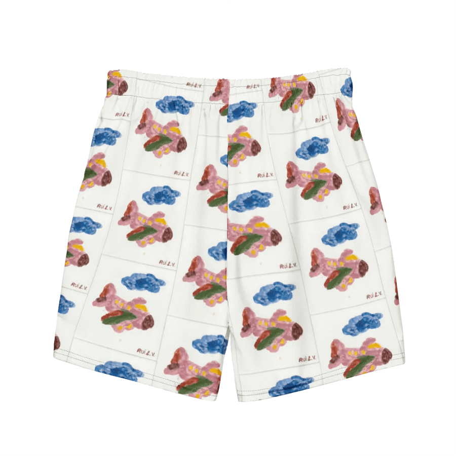 Kid Airplane (All-Over Print Swim Trunks) product image (8)
