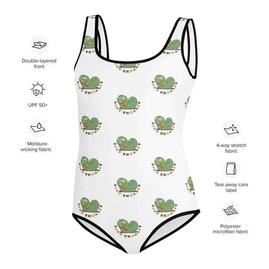 Pixelated Iconic Youth Swimsuit product image (6)