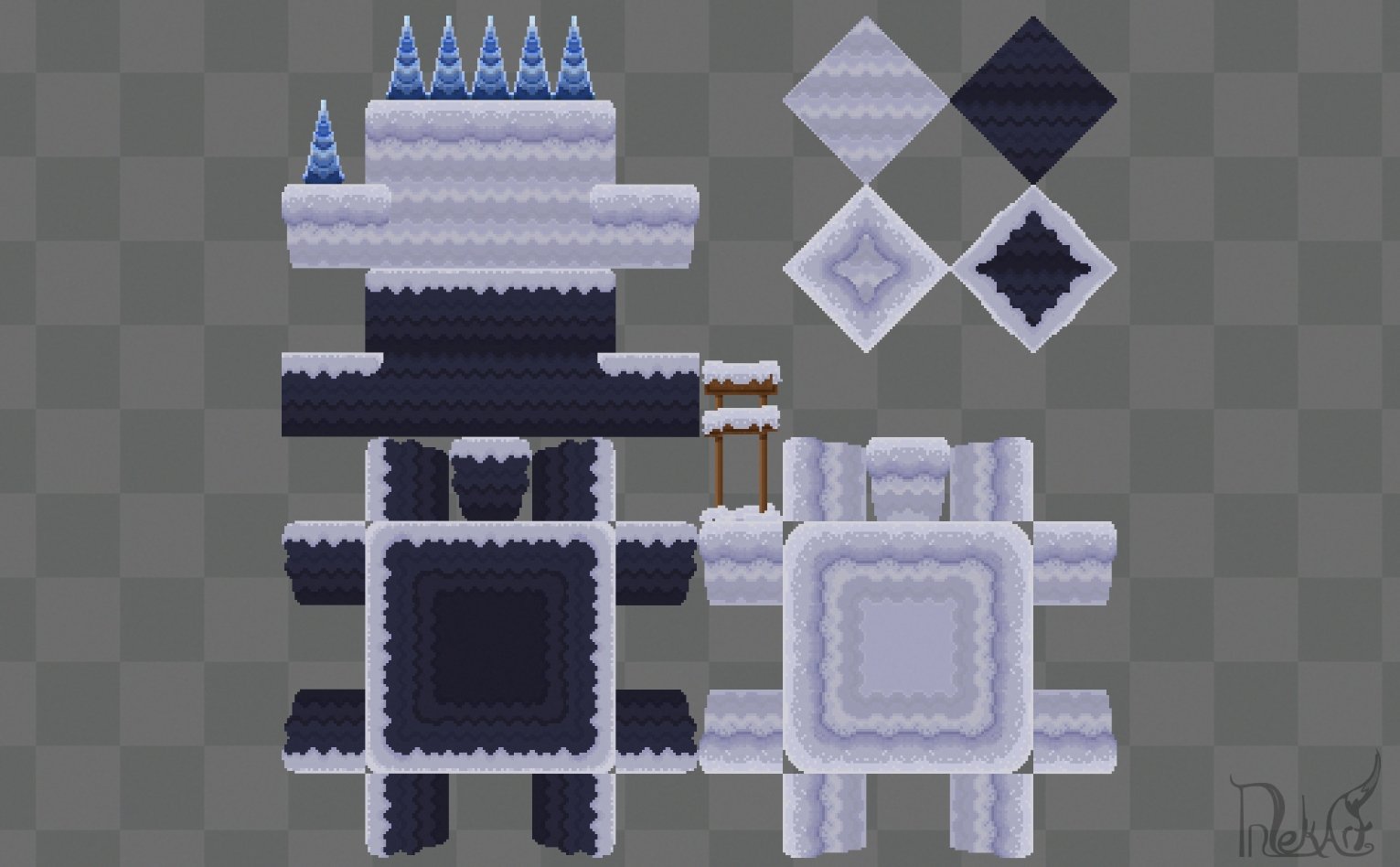 Snow Platform Tileset product image (2)