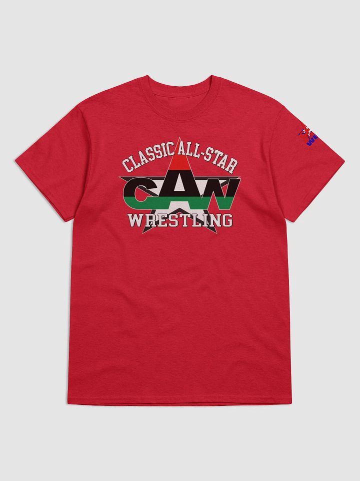 Classic All-Star Wrestling (Pan-Africa) T-Shirt - Red/Green product image (1)