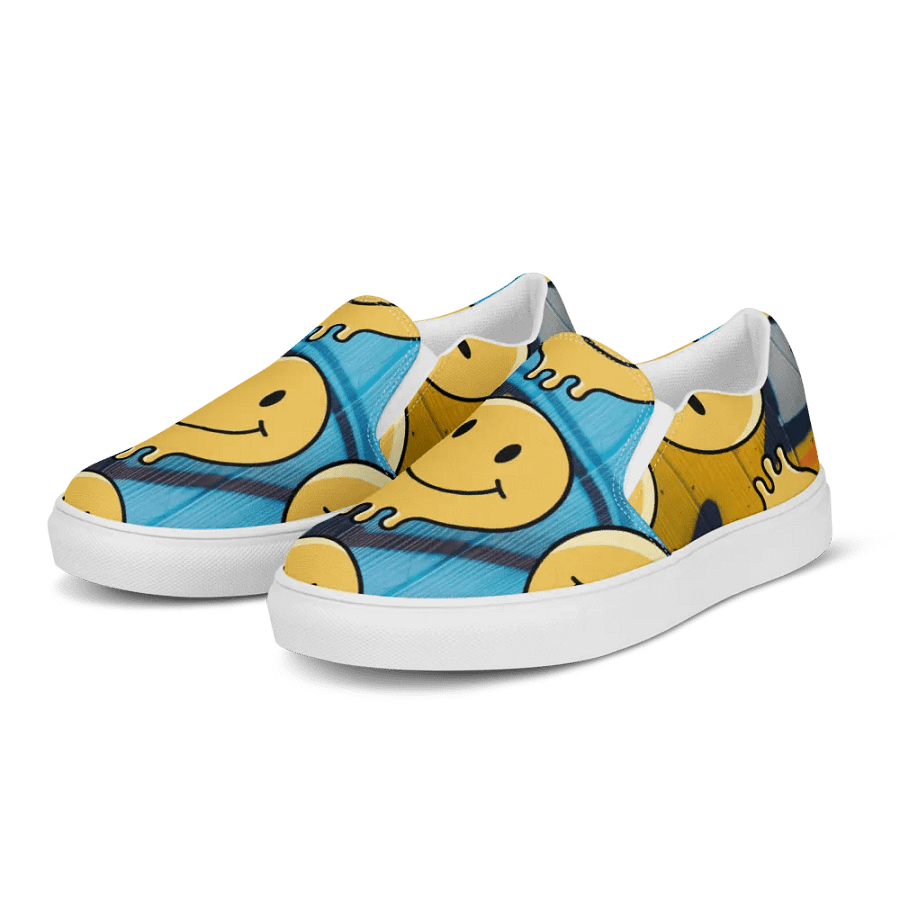 Shady X Holloywood Smile Canvas Slip-Ons product image (3)