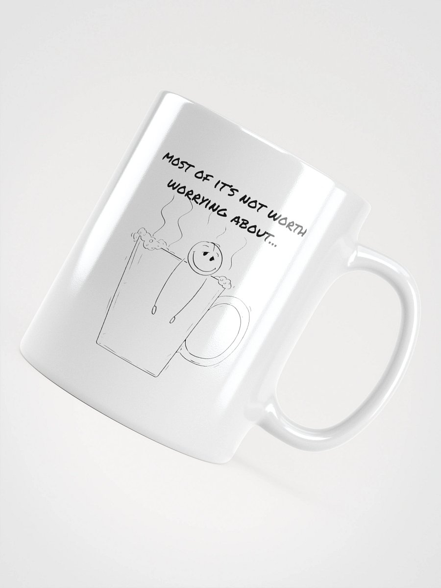“Not Worth Worrying About” Mug product image (10)