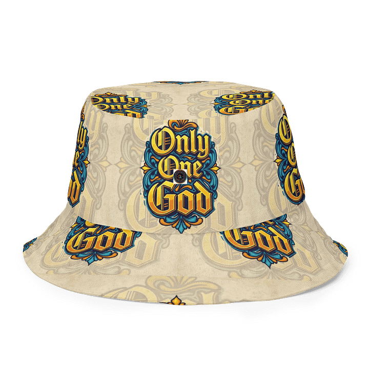 Da Cultured' Experience Love Back To School "Only One God" Bucket Hat "HOT" product image (1)
