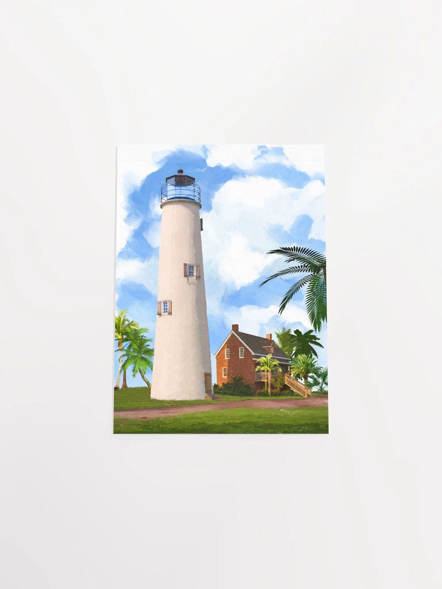 St. George Island Lighthouse – Florida Matte Poster product image (32)