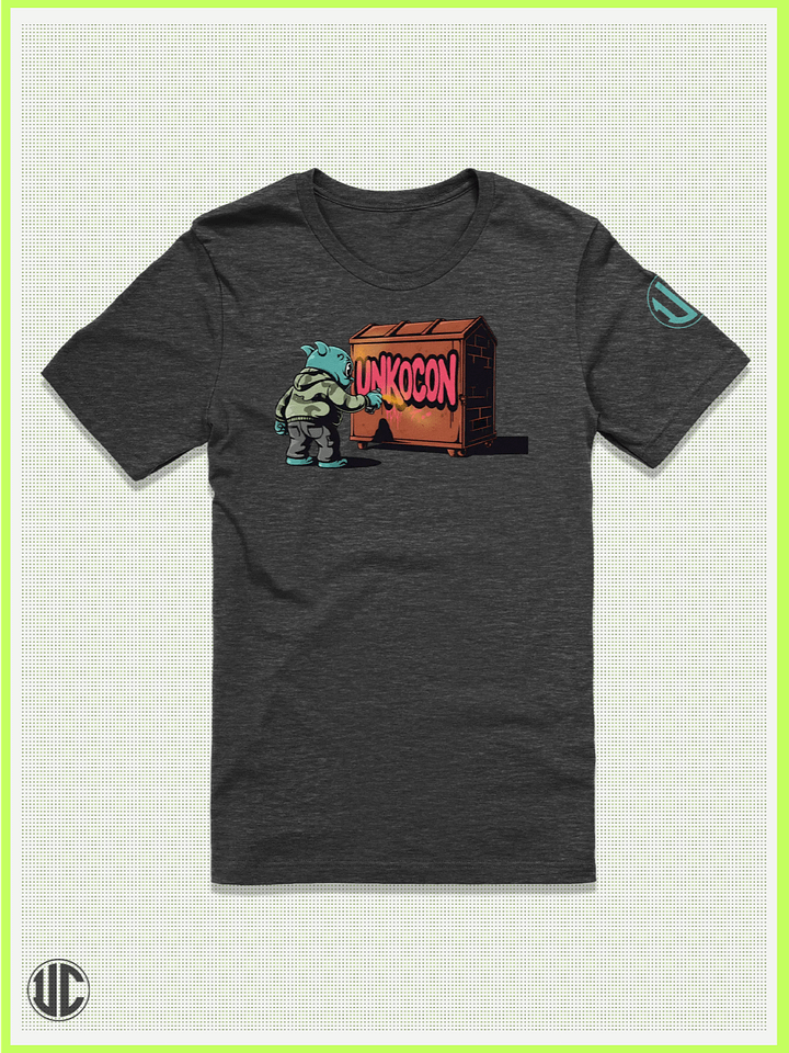 UnkoCon Graff Monster – Dumpster Tag Streetwear Graphic Tee product image (1)