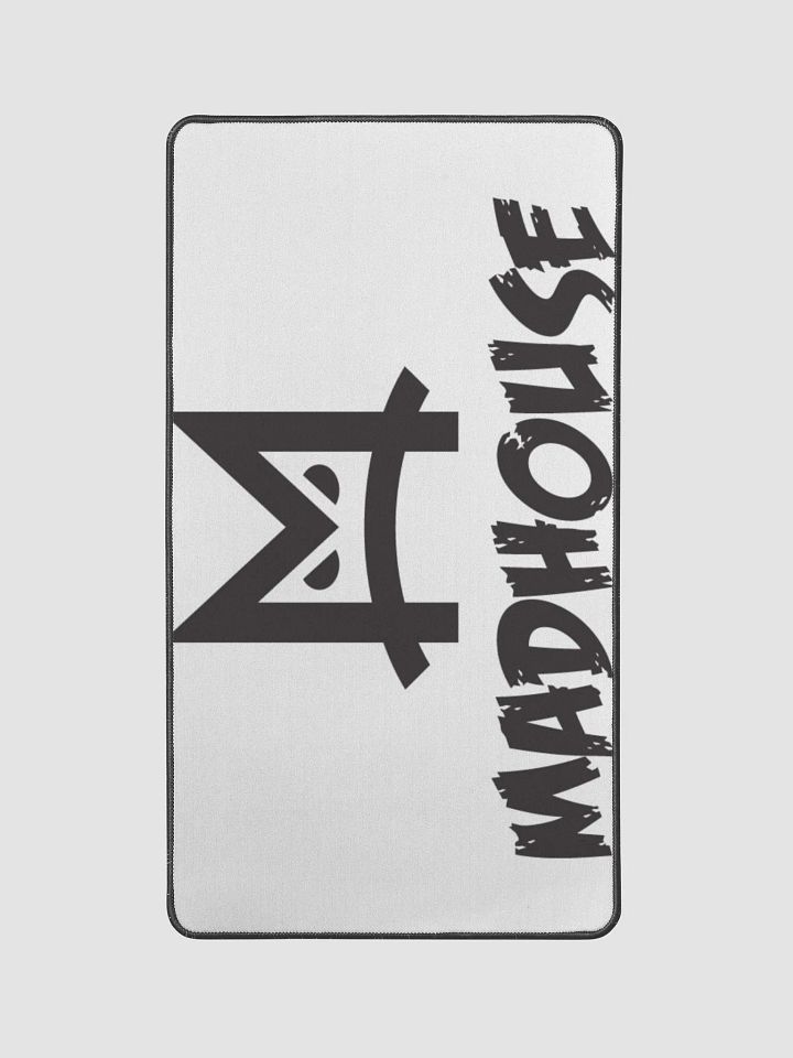 Madhouse Deskmat (white) product image (1)