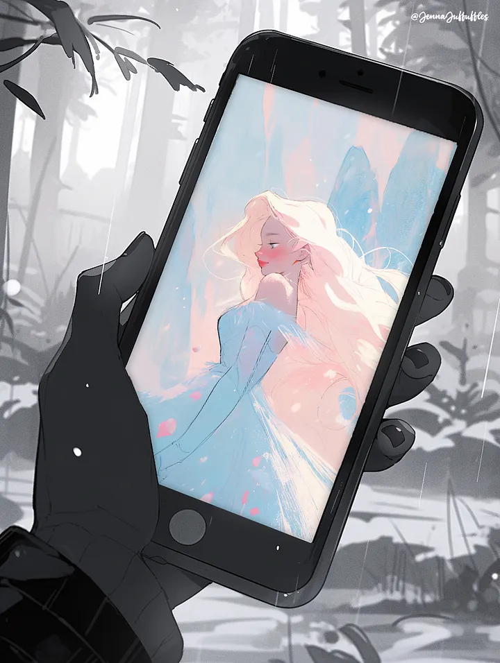 Peace | Glacier Phone Wallpaper product image (1)