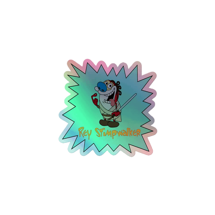Rey Stimpwalker Holo Sticker product image (1)